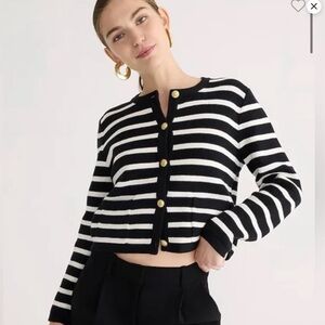 J. Crew Emilie Sweater Lady Jacket Size: Small